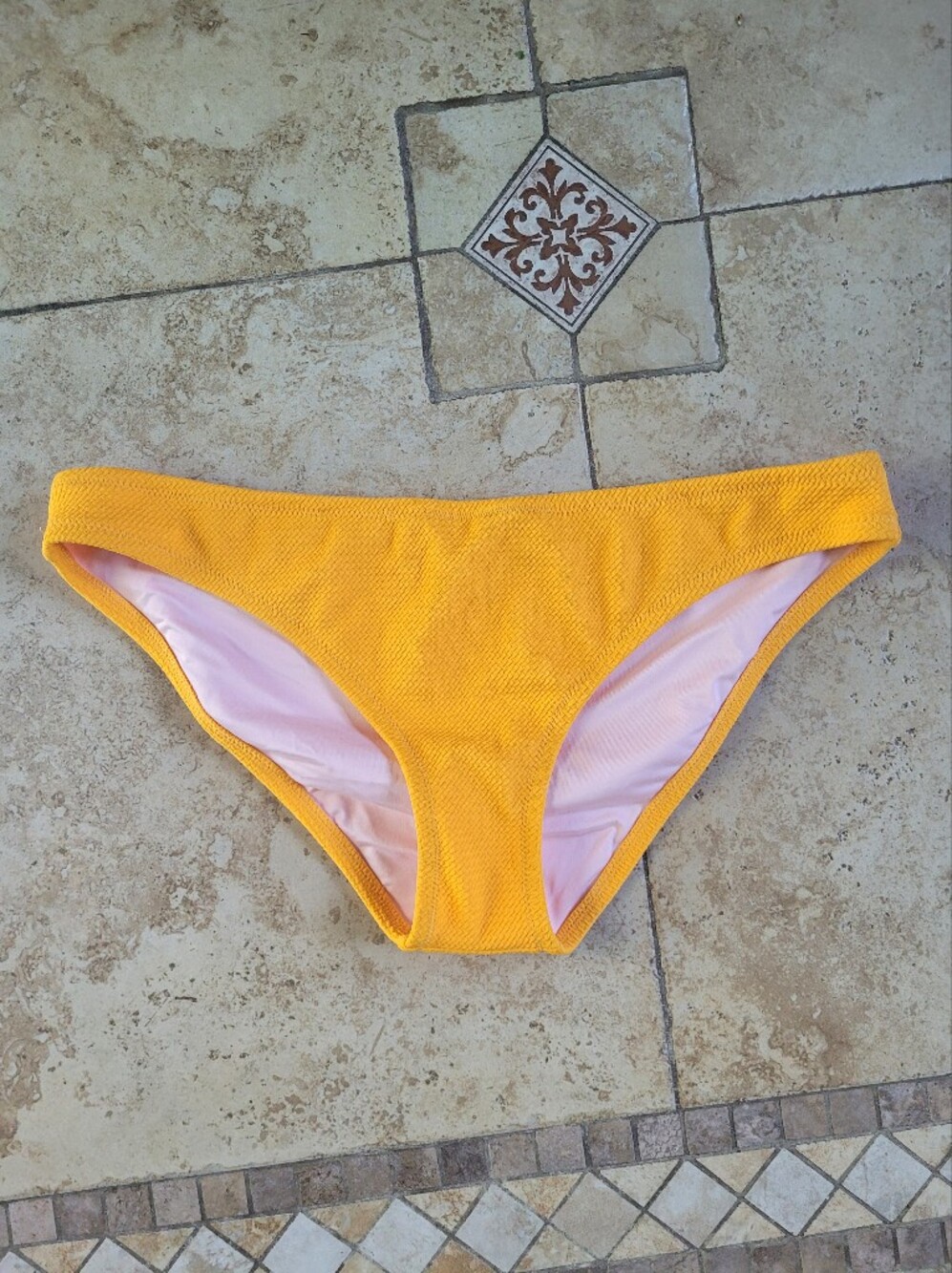 Shade & Shore Yellow Bikini Bottoms